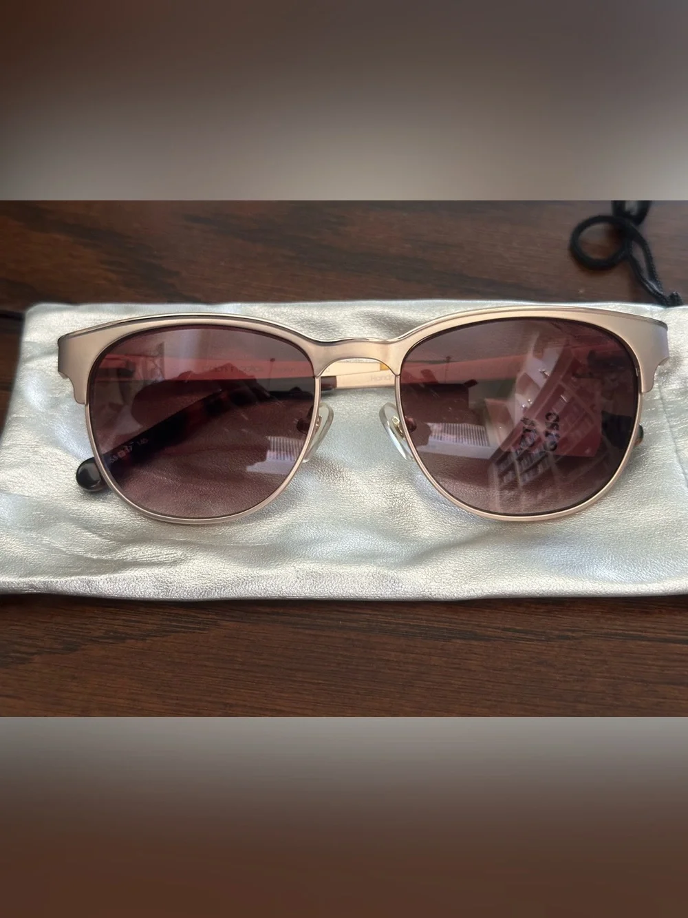 Vintage Sanford Hutton Colors In Optics Sunglasses CS196 GLD Gold NWT Pristine